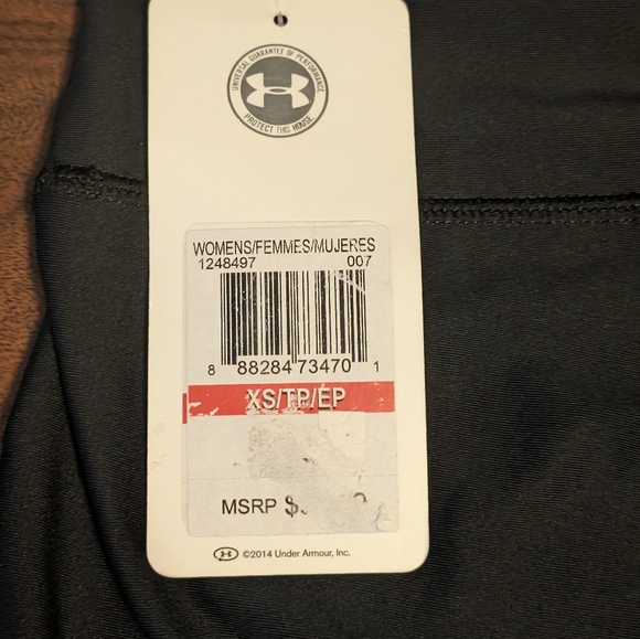 NWT Under Armour UA Heatgear Alpha Compression Capris Size XS - Picture 4 of 8